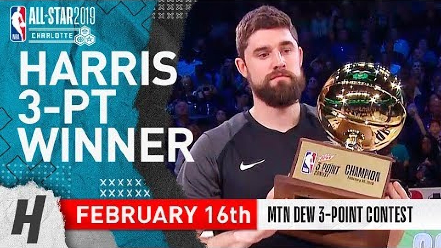 Joe Harris Wins 2019 NBA All-Star 3 Point Contest - February 16, 2019 | Full Highlights