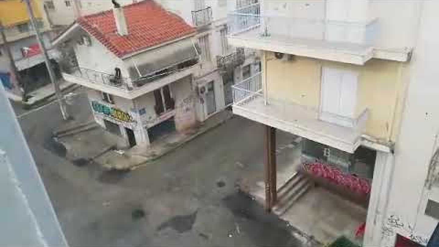 Πάτρα - Καθαρά Δευτέρα με βροχή και χαλάζι (1)