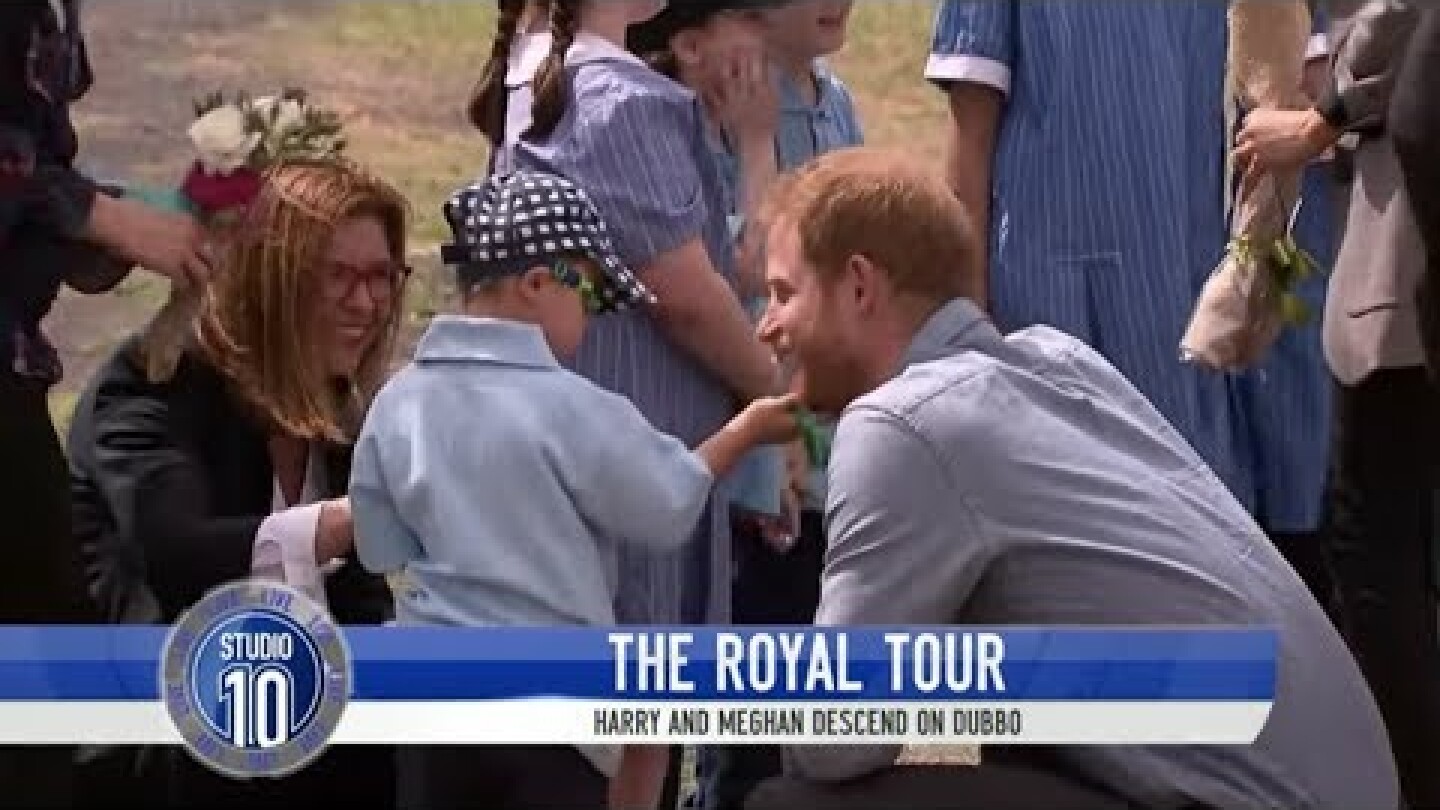 Prince Harry's Hair Fascinates Adorable Dubbo Schoolboy | Studio 10