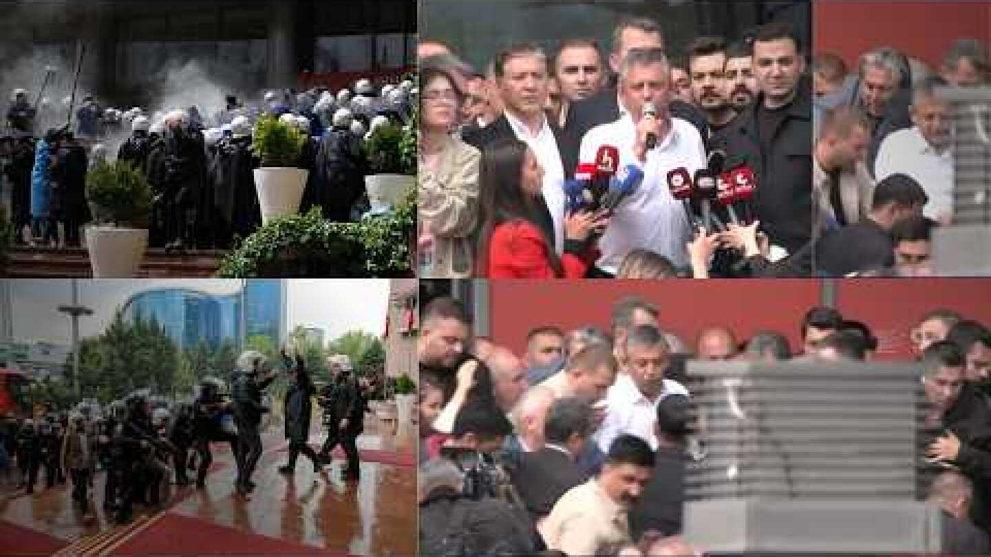 FULL VIDEO: Turkish Police Storm CHP HQ, Evicts Opposition Leader Ozel After Fierce Clashes | AC1G
