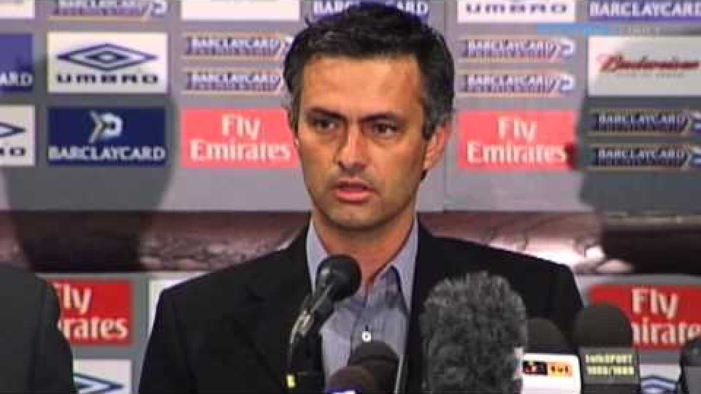 Mourinho's legendary moment: 'I am a Special One'