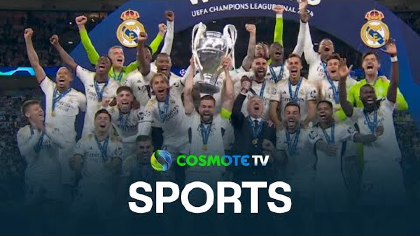 Ντόρτμουντ - Ρεάλ Μαδρίτης 0 - 2 | Highlights - UEFA Champions League 23/24 - 1/6/24 | COSMOTE SPORT