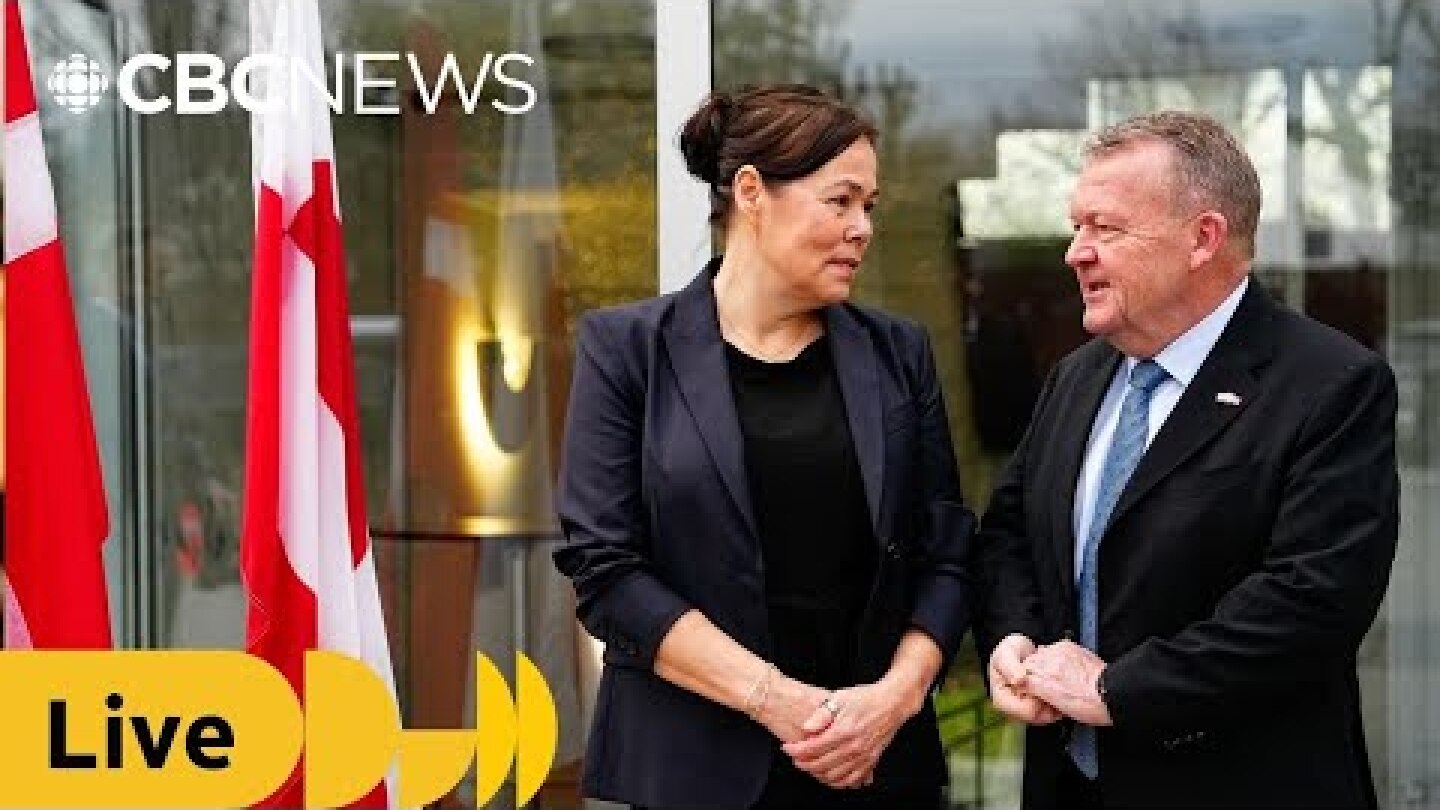 Top diplomats from Denmark, Greenland speak after White House meeting