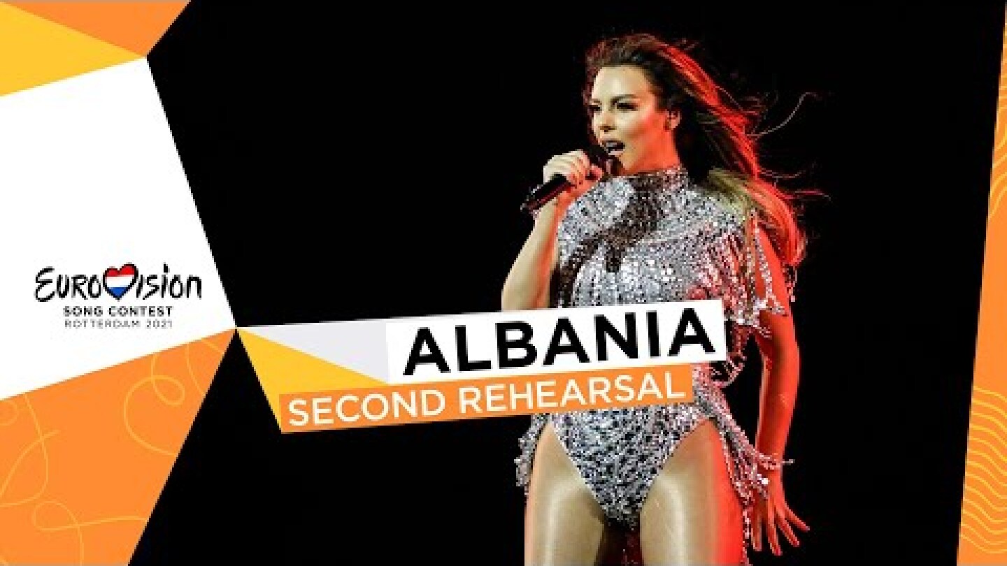 Anxhela Peristeri - Karma - Second Rehearsal - Albania 🇦🇱 - Eurovision 2021
