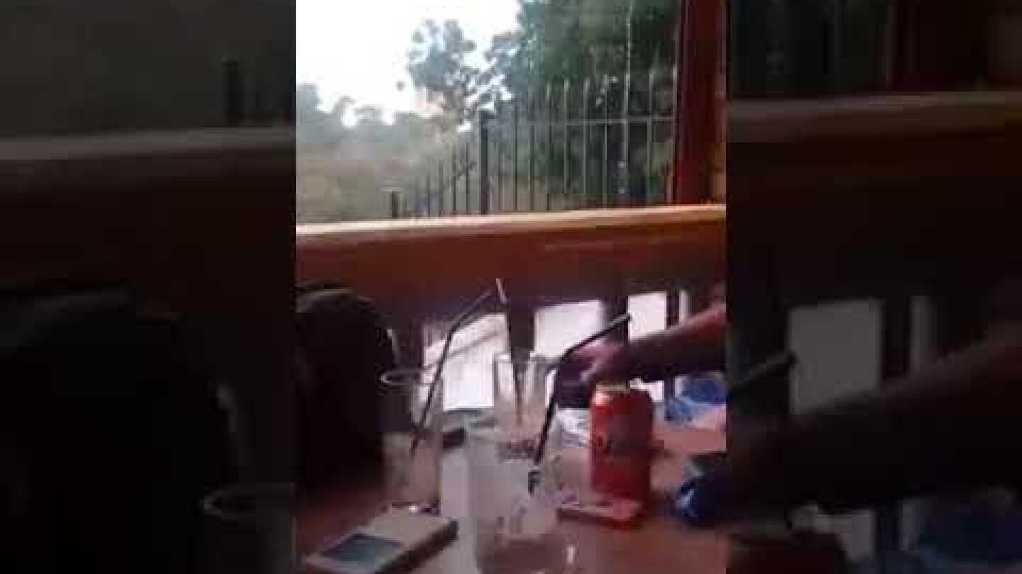 tempo24 Ο κεραυνός "σκάει" δίπλα τους