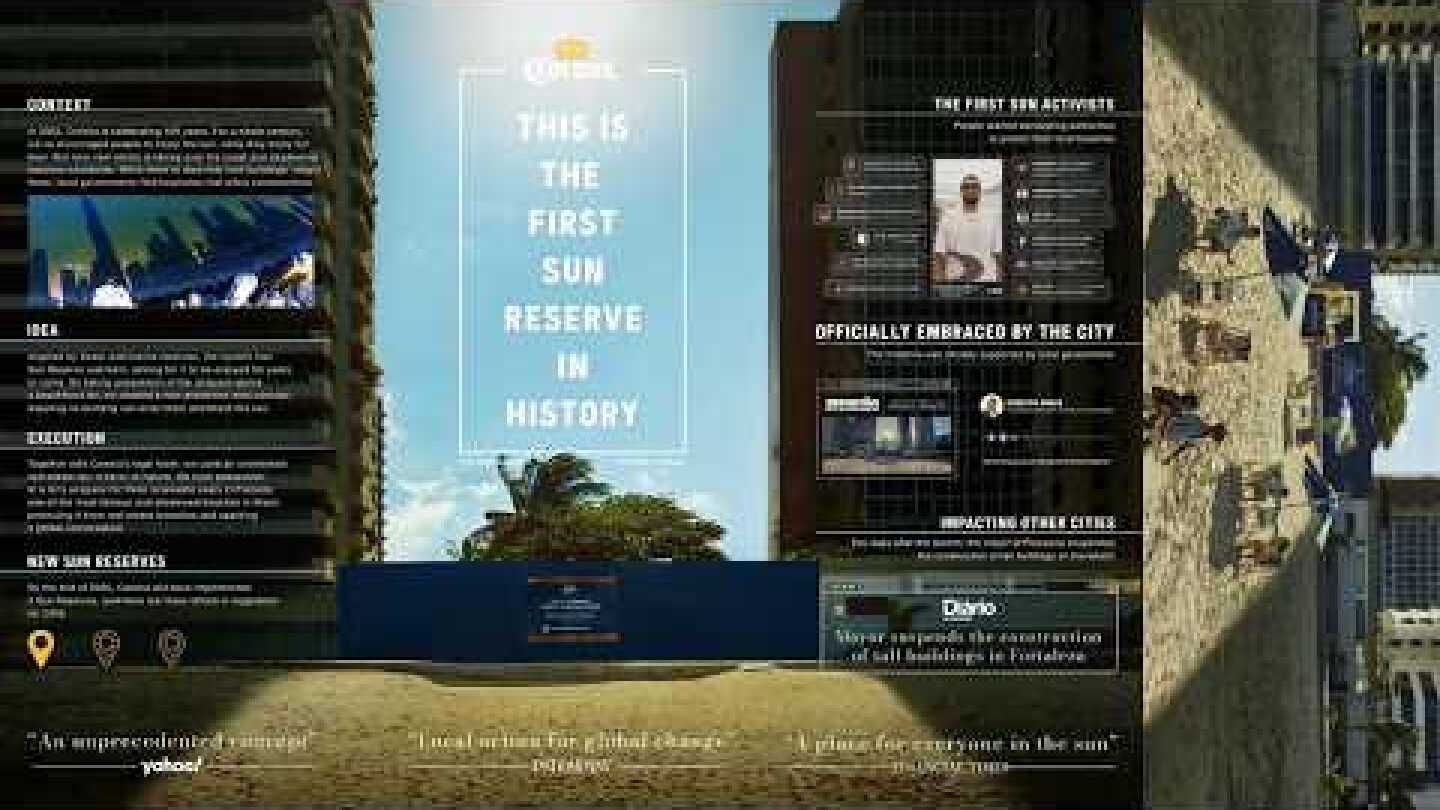 CORONA - SUN RESERVE (Case Study) | Campaign