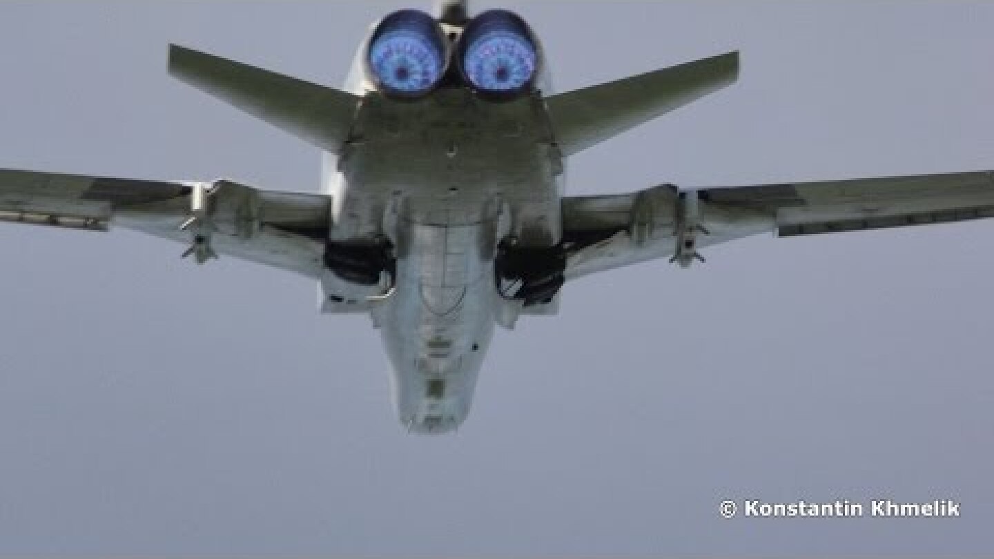 вылет Ту-95 Ту-160 Ту-22М3 Кубинка 2016