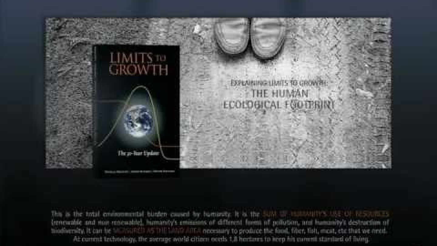 What was the message of Limits to Growth?