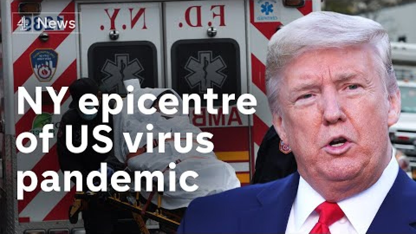 New York coronavirus cases surge - hospitals struggle to cope