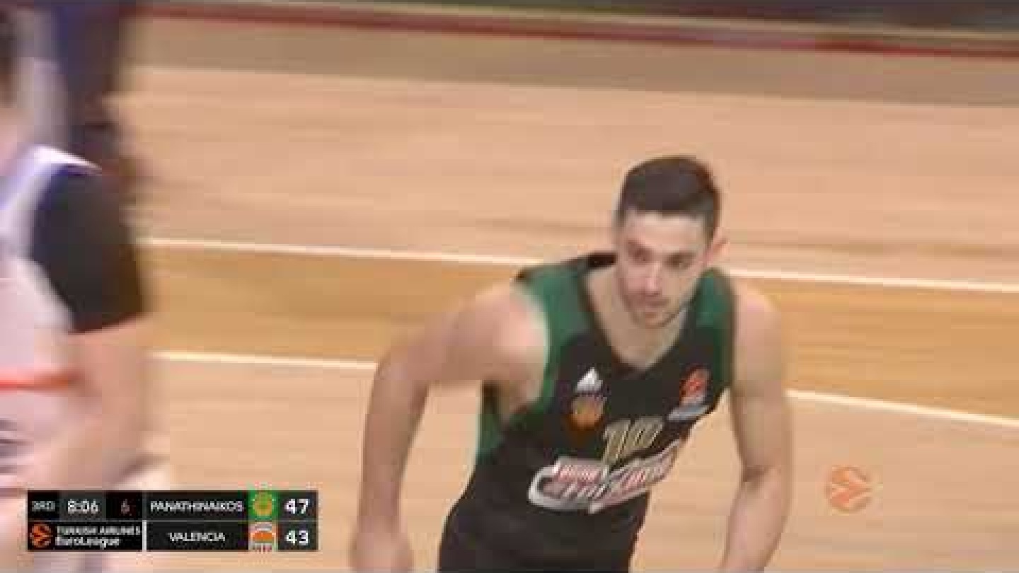 Panathinaikos BC OPAP Athens - Valencia Basket 91 – 80 | Highlights | Round 7