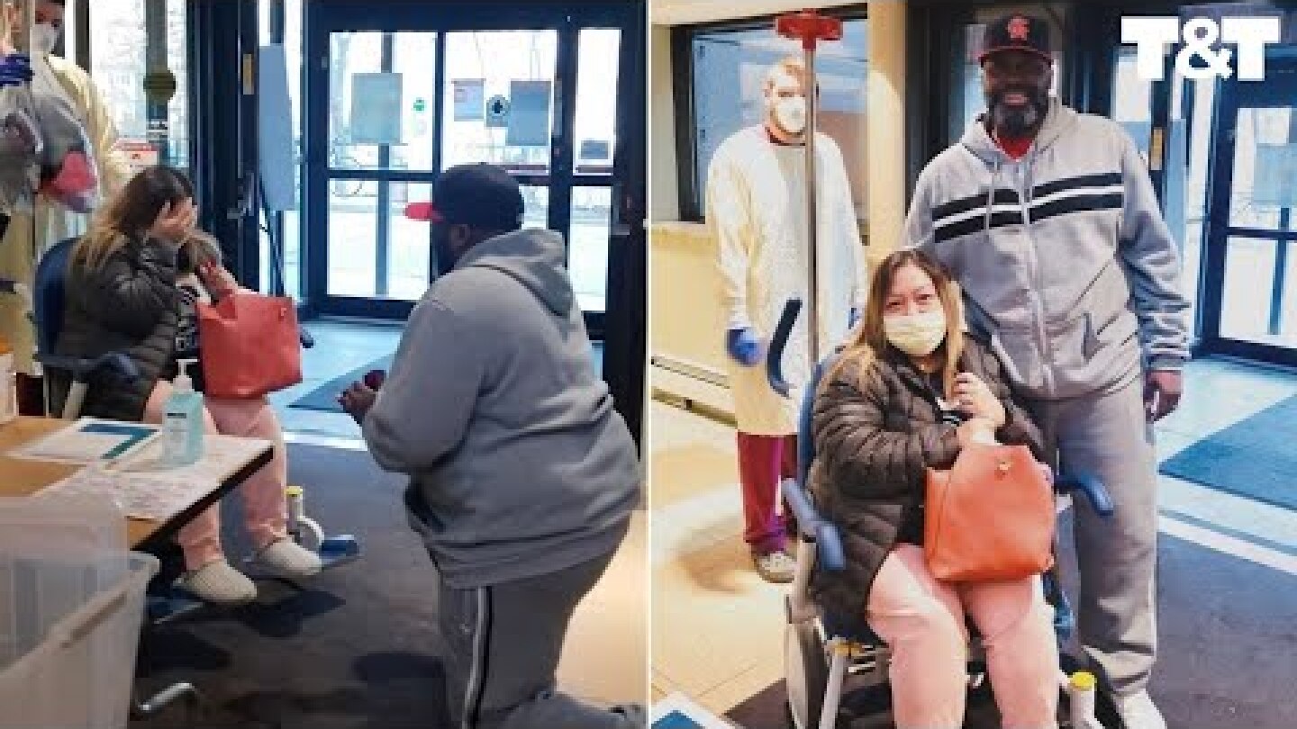 Woman Proposed To After Beating COVID