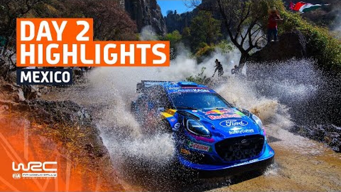 Day 2 Highlights | WRC Guanajuato Rally México 2023