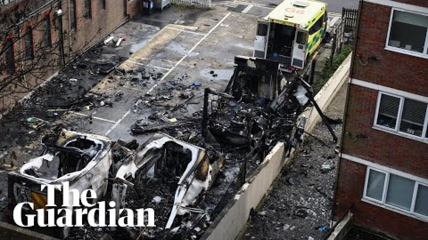 Community and officials react to attack on Jewish charity’s ambulances