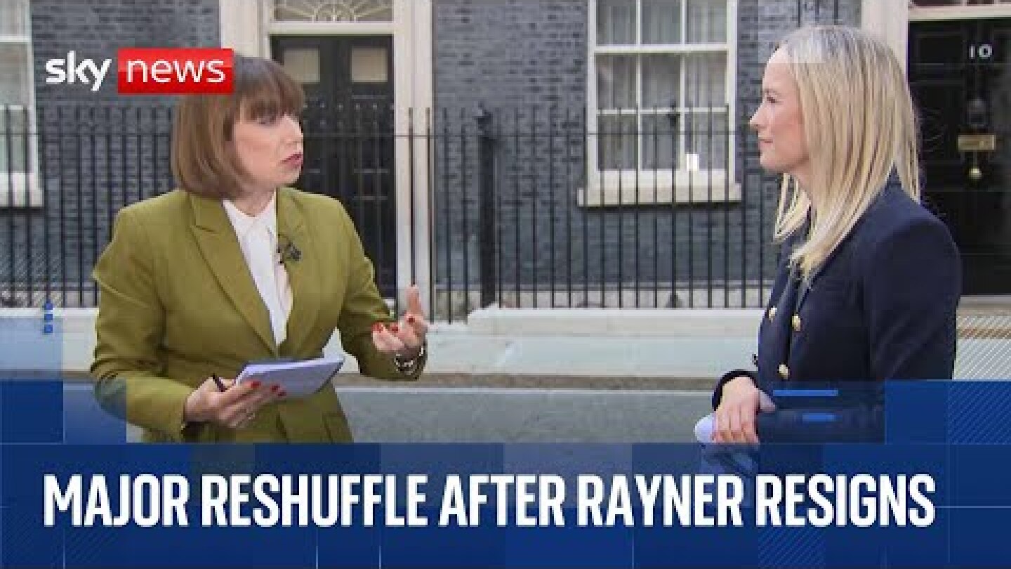 Starmer changes cabinet ministers in major reshuffle | Sky News live analysis and reaction