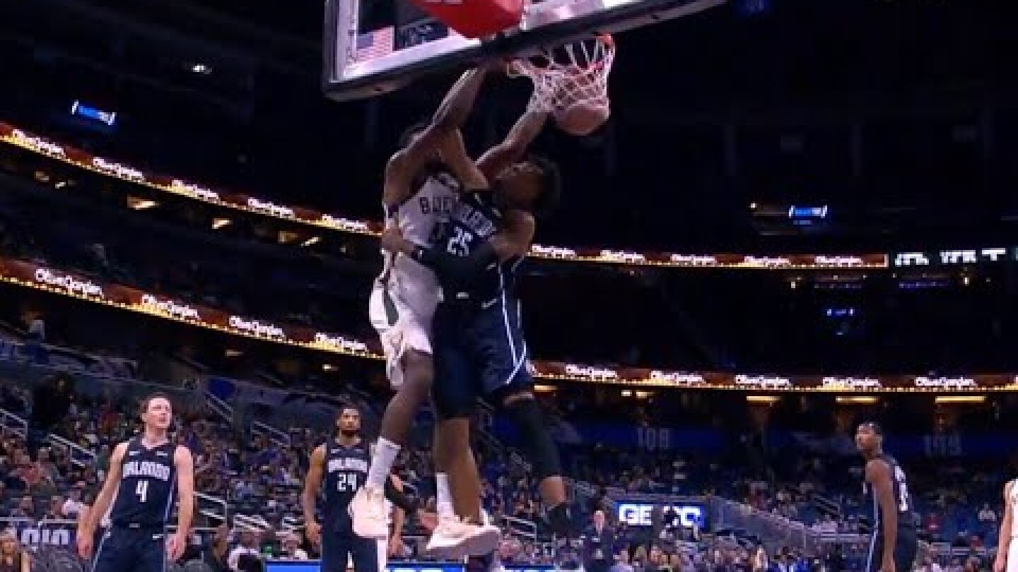 Thanasis Antetokounmpo Posterizes Wes Iwundu