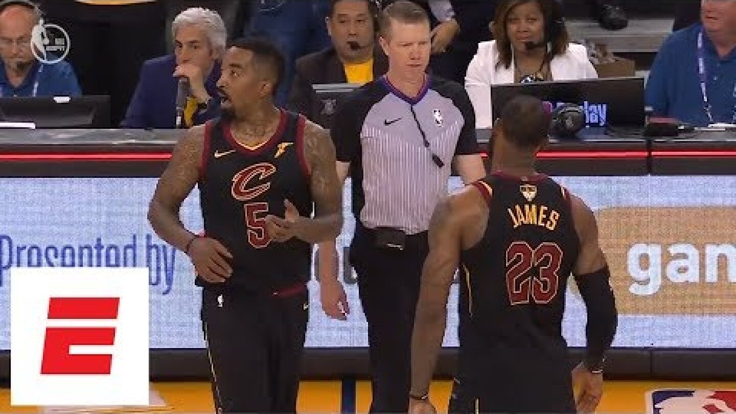 Final full sequence that sent Cavaliers vs. Warriors to OT [Game 1, 2018 NBA Finals] | ESPN