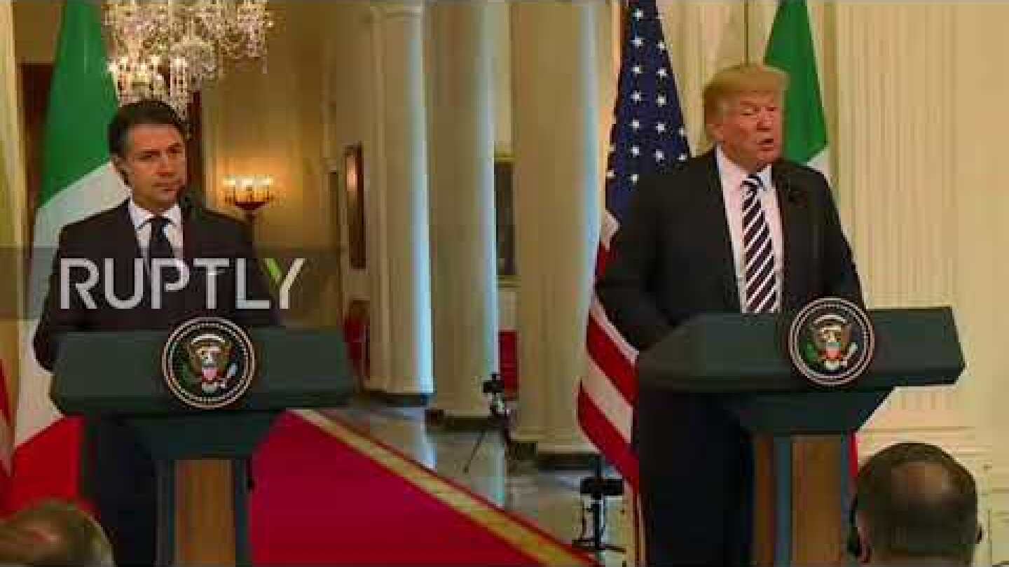 USA: Trump says ready to meet Rouhani, applauds Italy’s anti-immigration stance