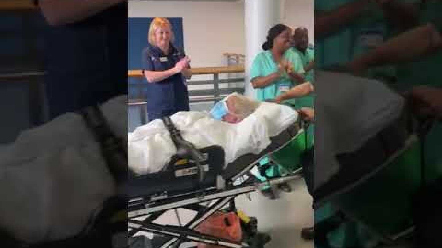 Fake news - UK Prime Minister Boris Johnson leaving ICU.