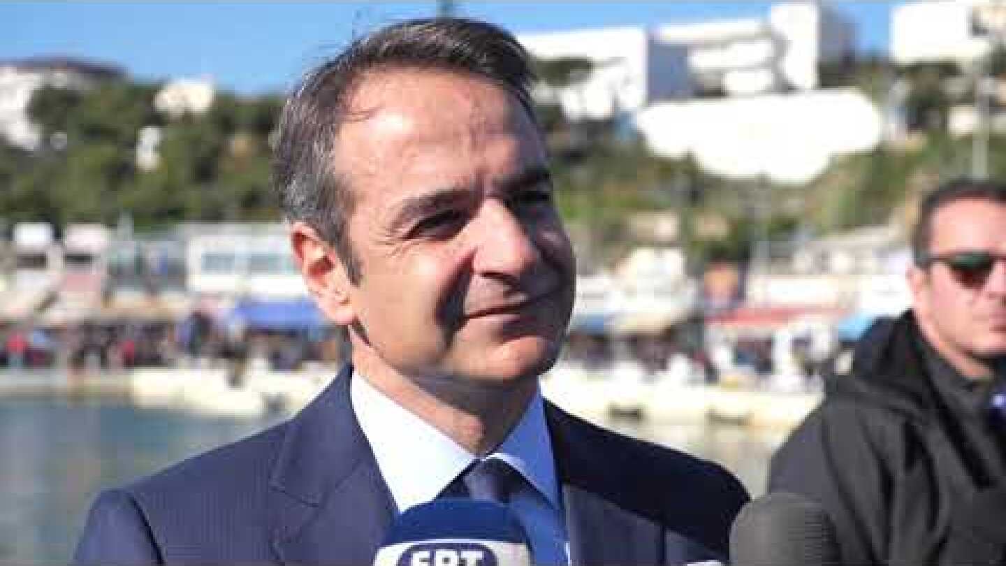 Δήλωση Κυριάκου Μητσοτάκη με αφορμή τον εορτασμό των Θεοφανείων.