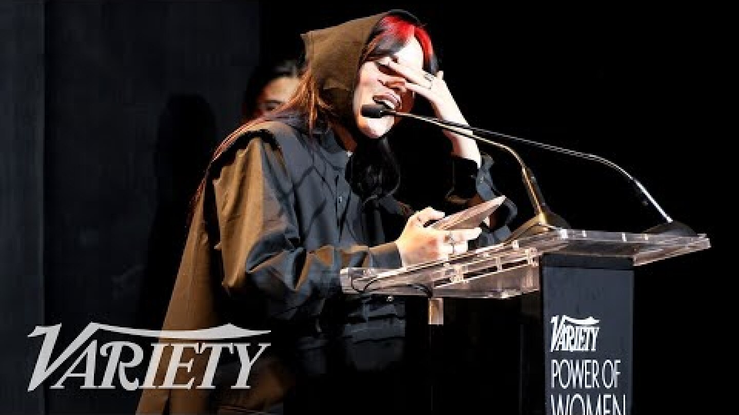 Billie Eilish Gives Deeply Emotional Speech: "I feel grateful for being a woman right now"