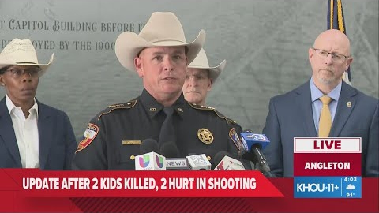 Brazoria County shooting update: Sheriff says mother shot her 4 children, two fatally