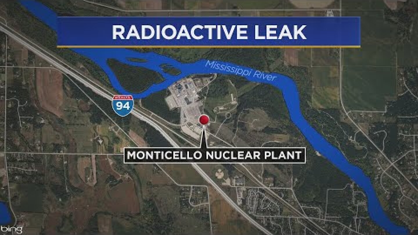 Xcel Energy cleaning up radioactive leak in Monticello