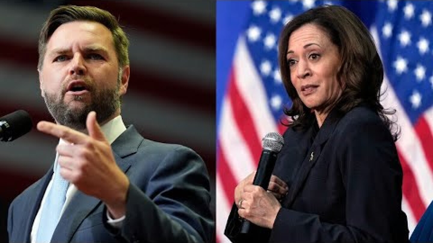 ‘She lied’: JD Vance hits out at Kamala Harris during Virginia rally