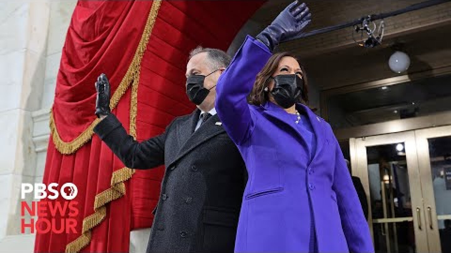 WATCH: Vice President-elect Kamala Harris arrives at U.S. Capitol for inauguration ceremony