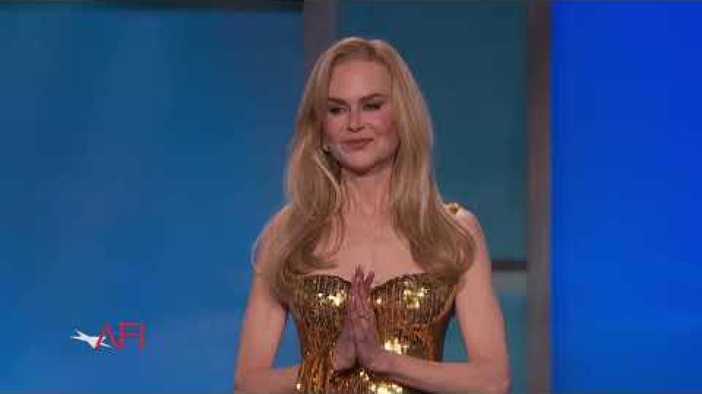 Nicole Kidman AFI LIFE ACHIEVEMENT AWARD TRIBUTE: Honoree Entrance