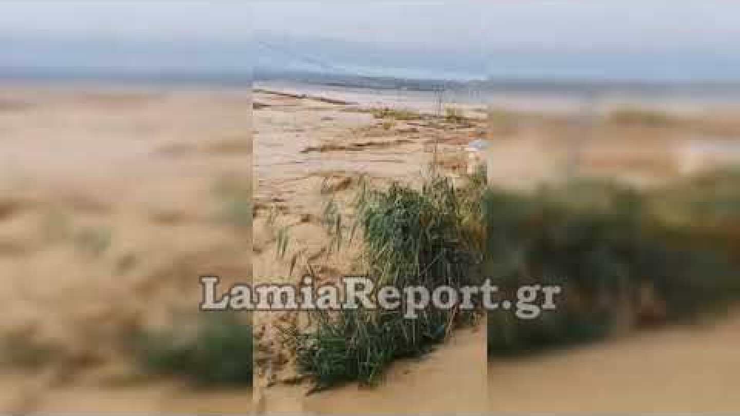 LamiaReport.gr: Εικόνες βιβλικής καταστροφής στην Εύβοια