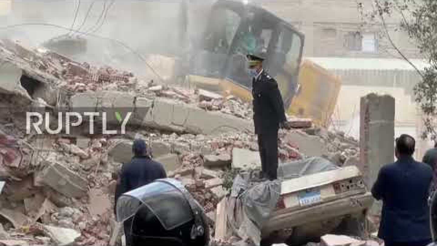 Egypt: Building collapse in Cairo leaves at least 5 dead