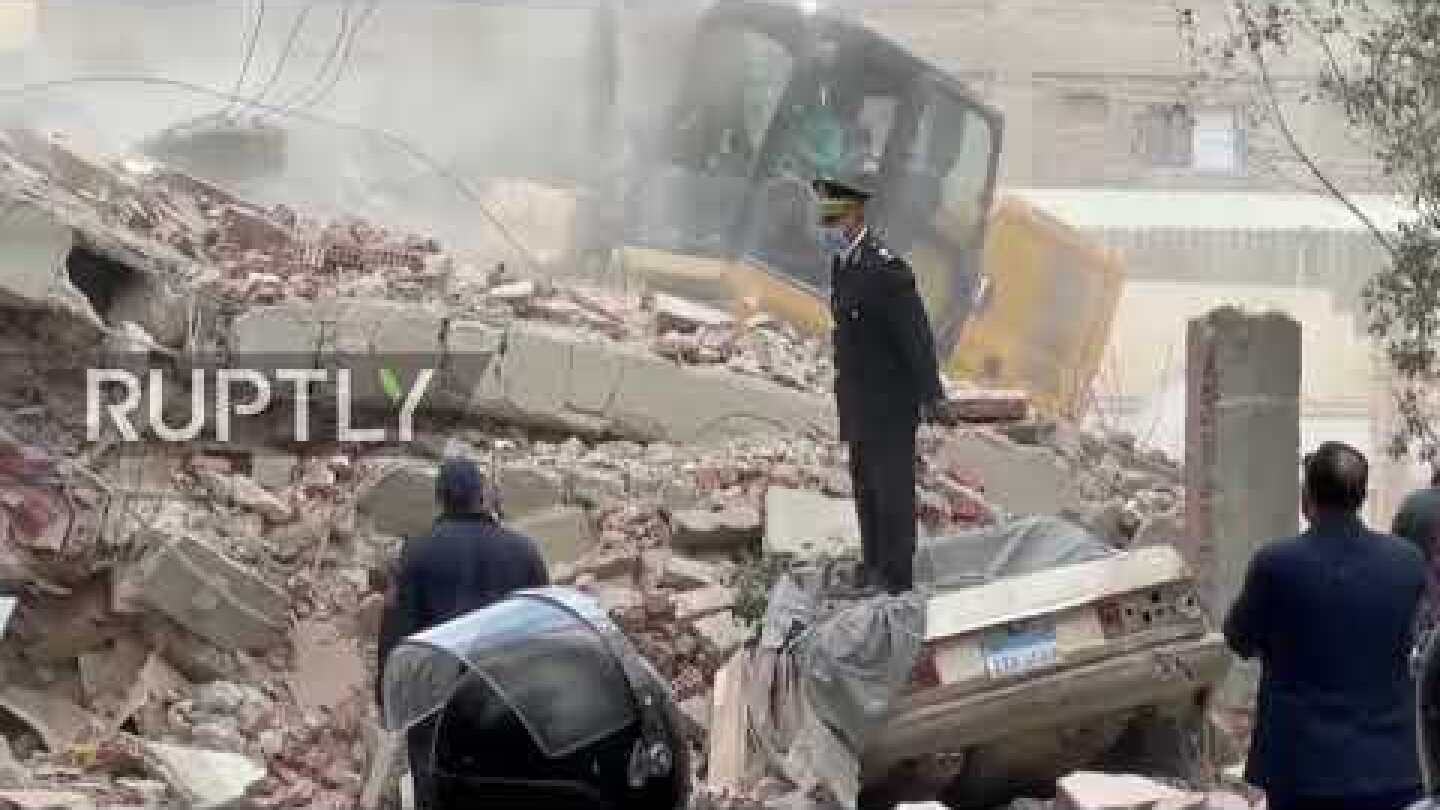 Egypt: Building collapse in Cairo leaves at least 5 dead