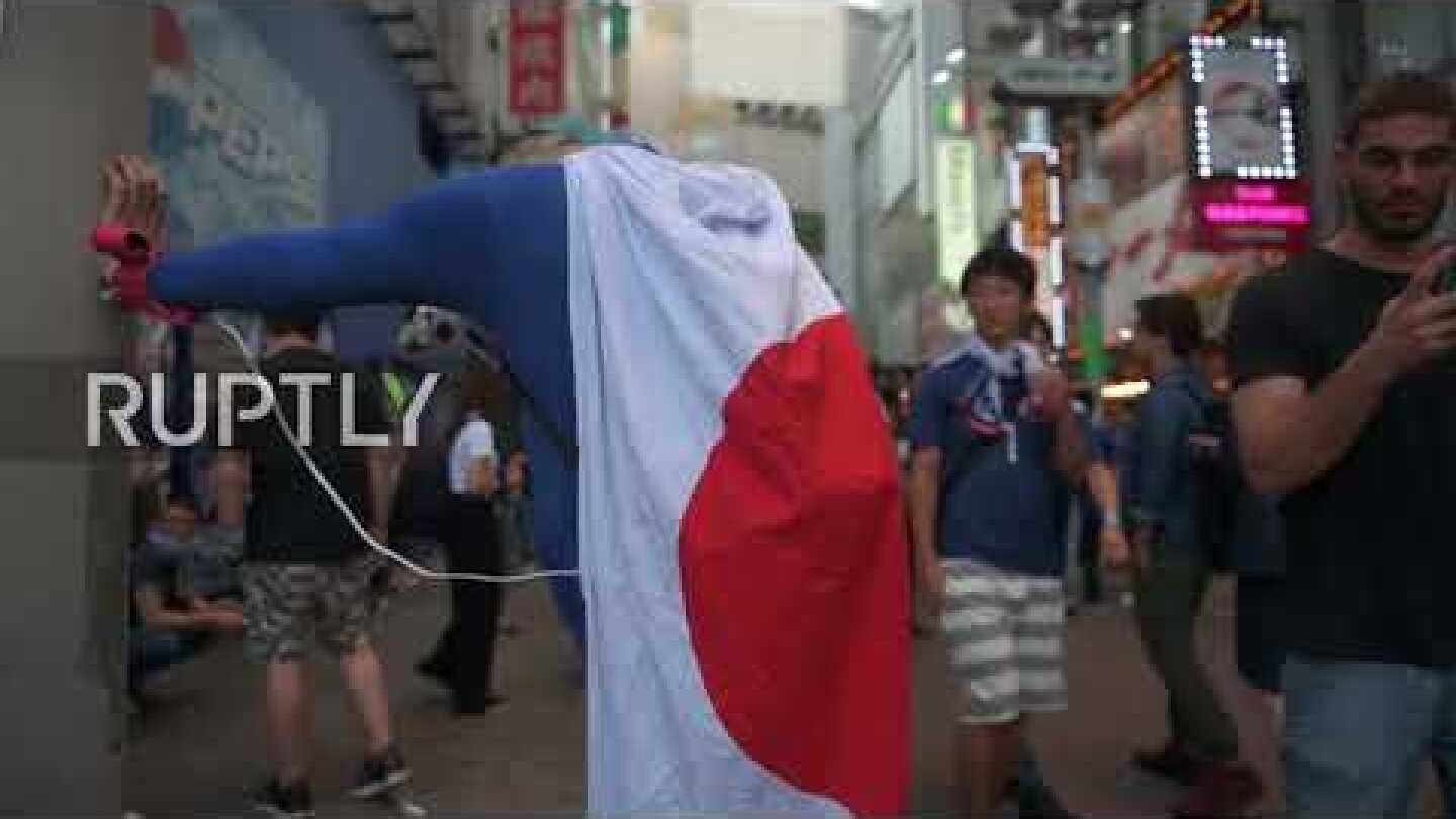 Victory slips through fingers of fans in Tokyo after Belgian comeback