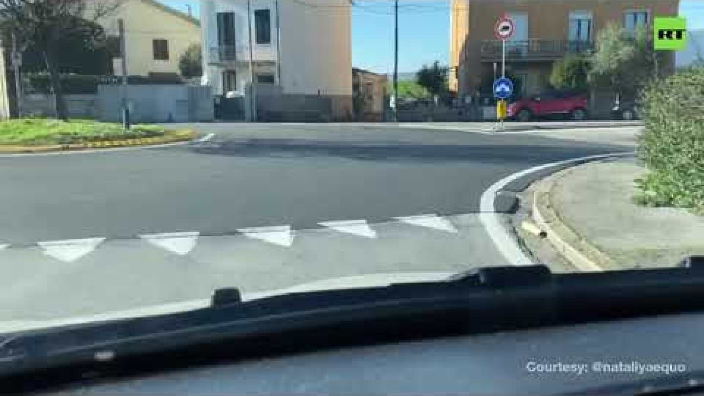 Italy empties its streets amid COVID-19 lockdown, Prato
