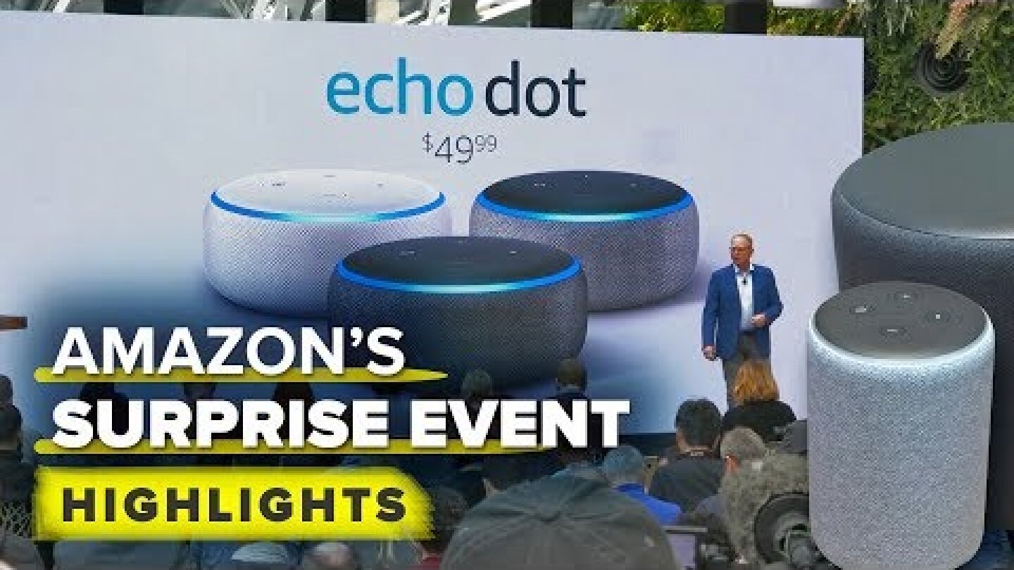 Amazon's surprise Echo event highlights: New Echos, Fire TV DVR and more