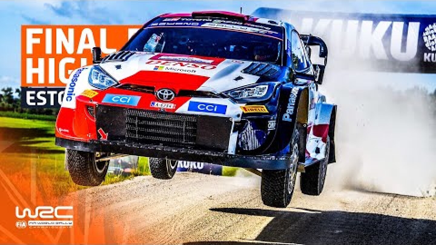 Final Day Highlights | WRC Rally Estonia 2023
