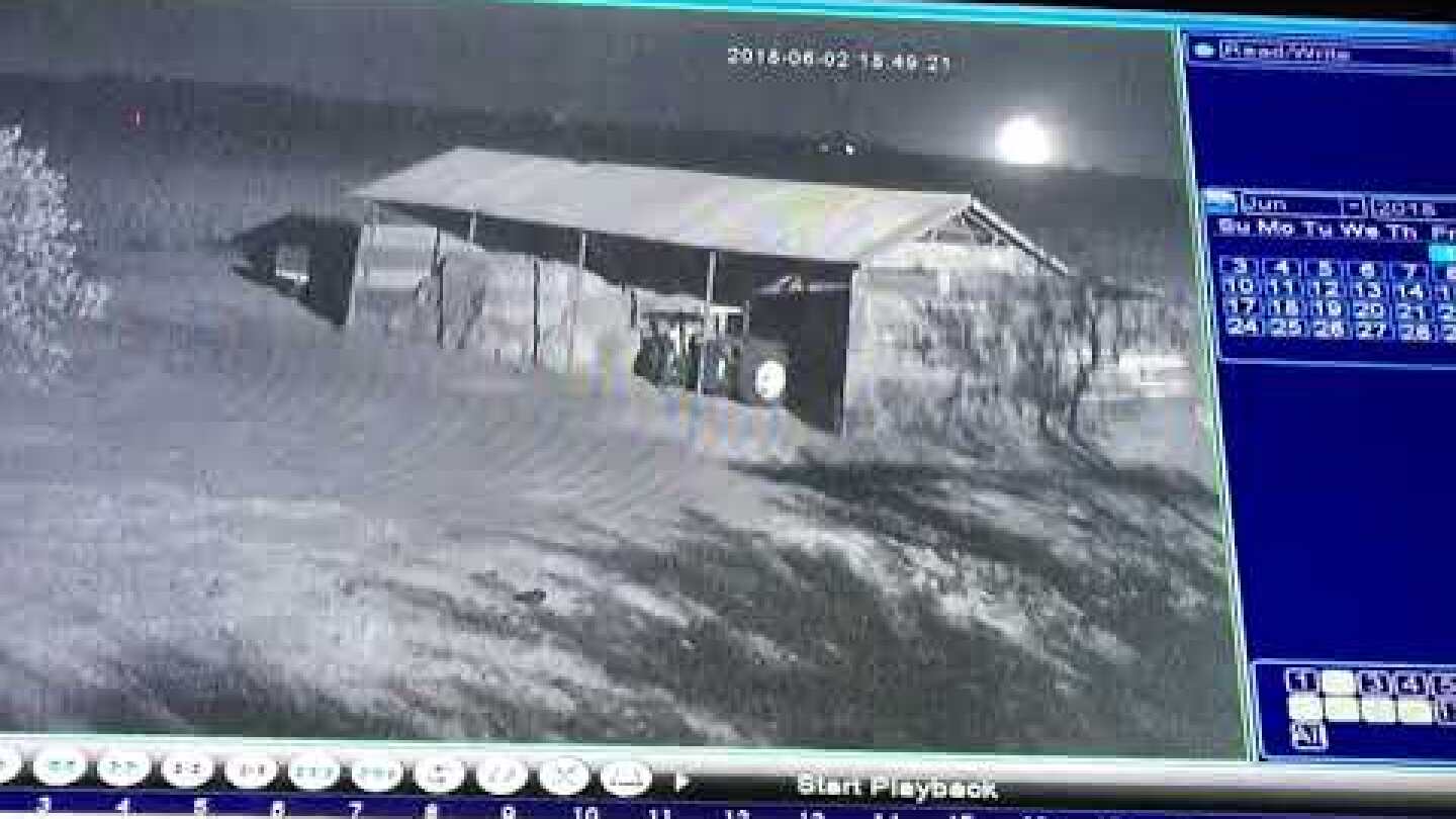 Meteor 2018 LA (ZLAF9B2)seen from farm between Ottosdal and Hartebeesfontein North West South Africa