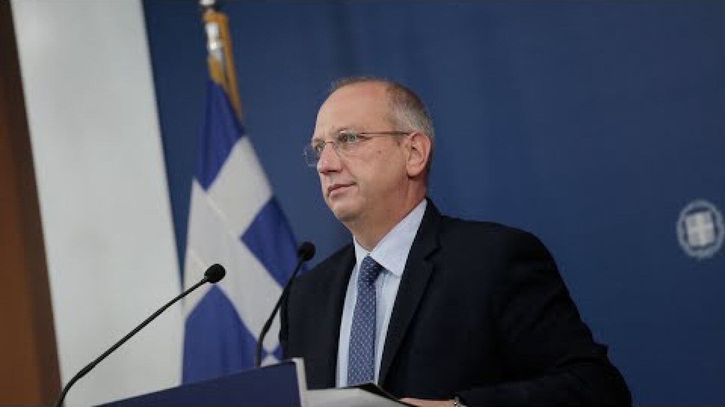 Eνημέρωση πολιτικών συντακτών από τον Κυβερνητικό Εκπρόσωπο Γιάννη Οικονόμου