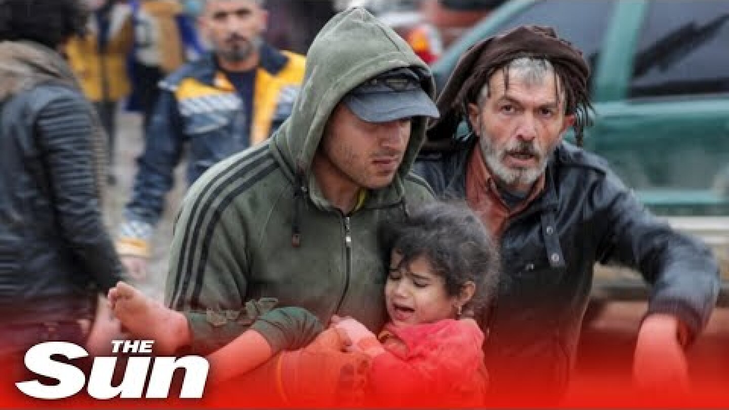 Turkey-Syria earthquakes: Rescuers pull several injured children from rubble