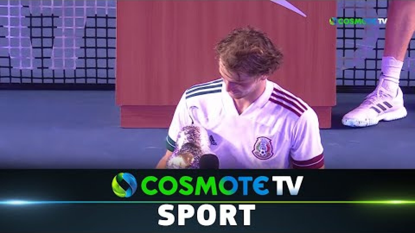 Στέφανος Τσιτσιπάς - Αλεξάντερ Ζβέρεφ (0-2) Highlights - Mexican Open - 21/3/2021 | COSMOTE SPORT HD
