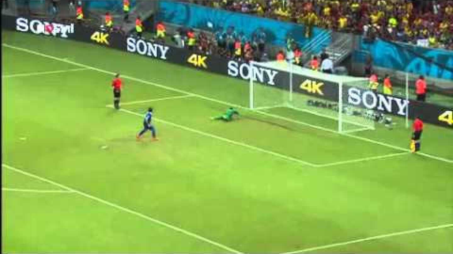 COS-GRI: Gekas mist penalty | WK Voetbal 2014