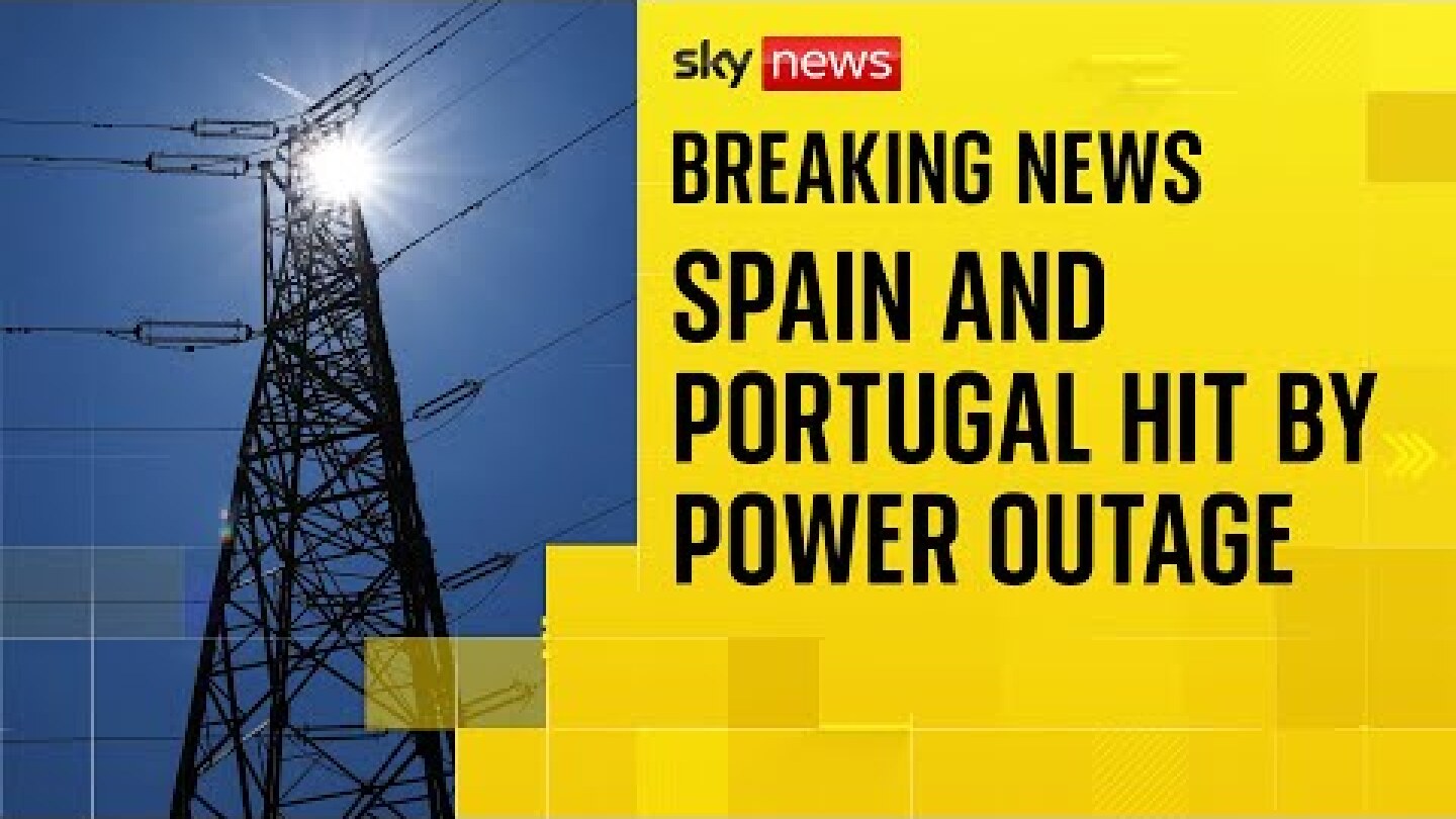 'Everything is in chaos' - huge power outages hit large parts of Spain and Portugal