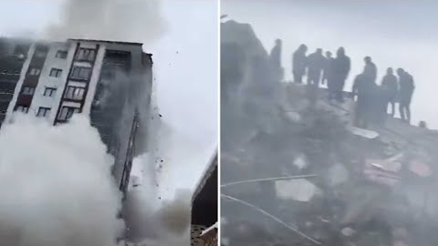 Massive Earthquake DEVASTATES Turkey & Syria