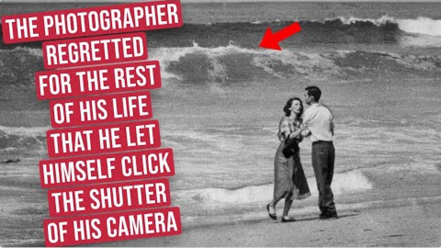 "Tragedy by the Sea". A scary story behind an innocuous shot