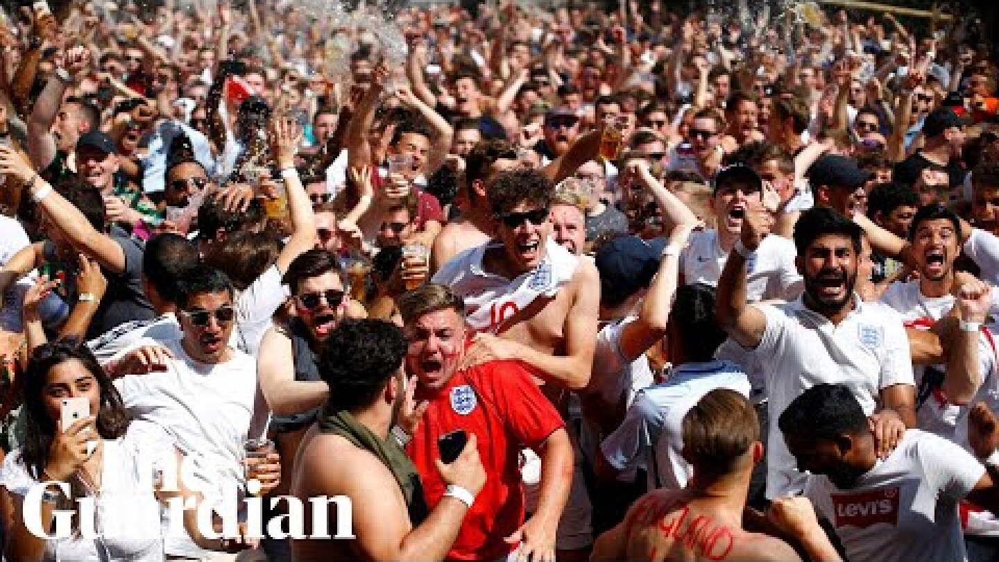 'It's coming home': Fans and ex-players celebrate England's World Cup semi-final spot
