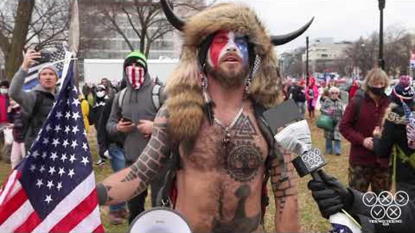 Capitol Hill Protest - The Viking Guy