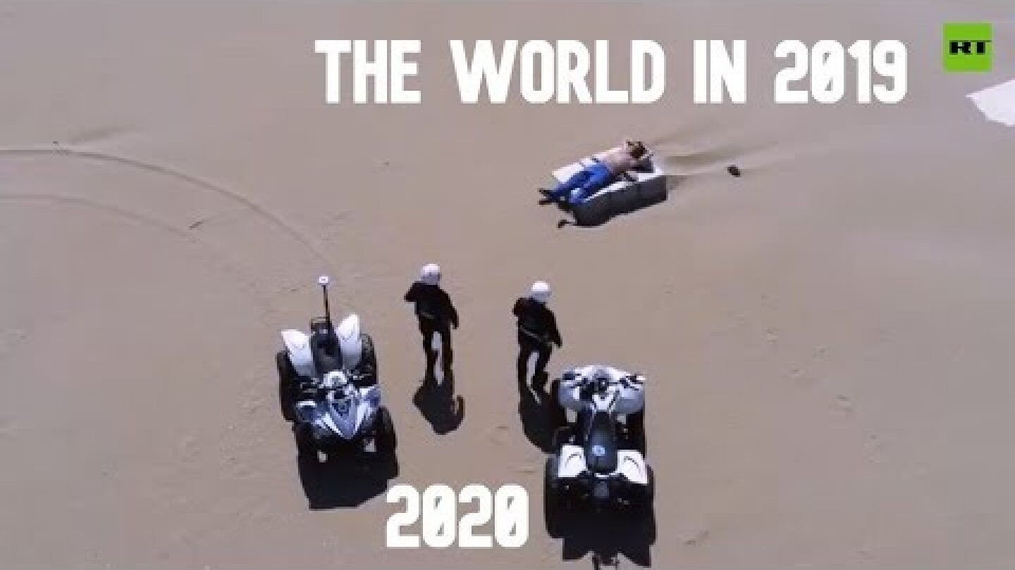 2020 is worse than 1984 | Police catch lockdown defiers with drones in Italy