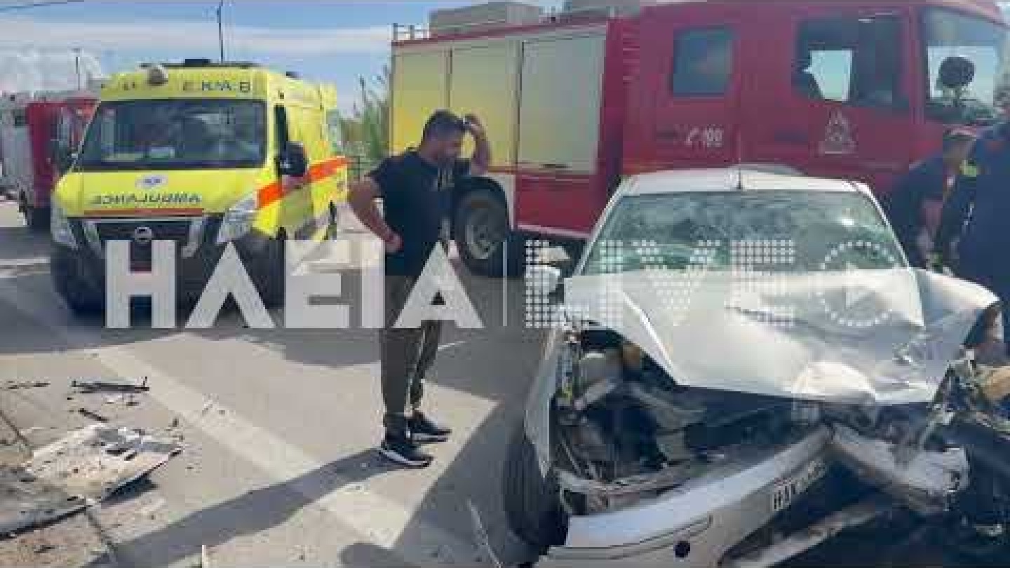 ilialive.gr - Μια νεκρή και τρεις τραυματίες σε σφοδρή μετωπική σε τροχαίο στην οδό Κατακόλου