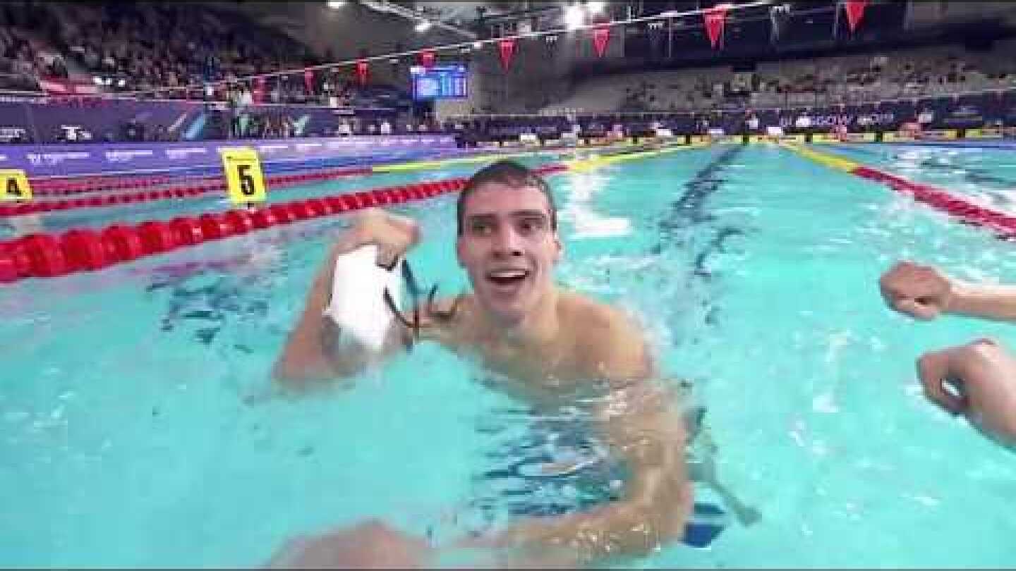 Euroswim 2019 - 200IM - Ανδρέας Βαζαίος χρυσό με ευρωπαϊκό ρεκόρ