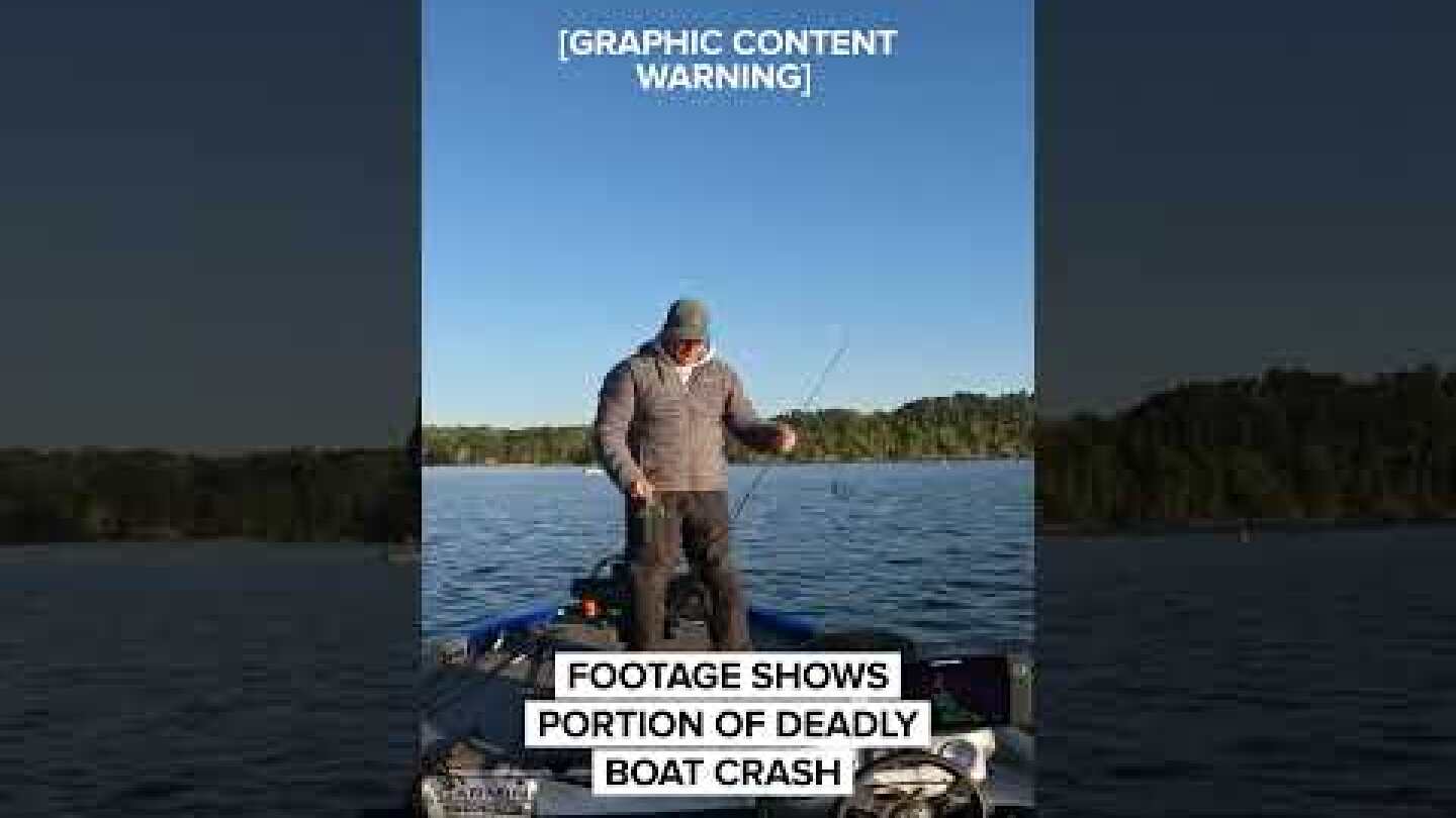 Footage shows portion of deadly boat crash
